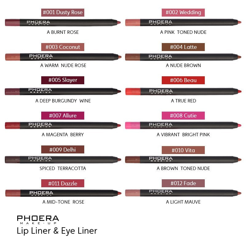 Waterproof Lip-Liner Pencil